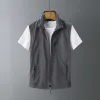 New men's outdoor casual vest, spring and summer photography, fishing vest, stand-up collar, waistcoat Application Scenario